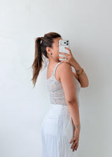 Size XS-S Grey Snake Print Bodysuit